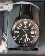 Load image into Gallery viewer, Tag Heuer Aquaracer Black Dial Watch for Men - WAY218A.FC6362