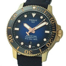Load image into Gallery viewer, Tissot Seastar 1000 Powermatic 80 Blue Dial Blue Nylon Strap Watch for Men - T120.407.37.041.00