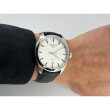 Load image into Gallery viewer, Tissot T Classic PR 100 White Dial Black Leather Strap Watch for Men - T101.410.16.031.00