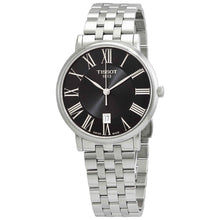 Load image into Gallery viewer, Tissot Carson Premium Black Dial Silver Steel Strap Watch For Men - T122.410.11.053.00