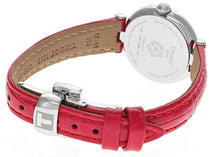 Load image into Gallery viewer, Tissot Bellissima Small Lady Diamonds Mother of Pearl Dial Red Leather Strap Watch For Women - T126.010.66.113.00