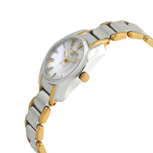 Load image into Gallery viewer, Tissot T Wave Mother of Pearl Dial Two Tone Steel Strap Watch for Women - T023.210.22.117.00