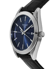 Load image into Gallery viewer, Tissot Gentlemen Blue Dial Black Leather Strap Watch for Men - T127.410.16.041.01