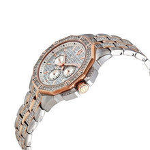 Load image into Gallery viewer, Bulova Octova Crystal Silver Dial Two Tone Steel Strap Watch for Men - 98C133