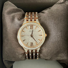 Load image into Gallery viewer, Bulova Crystal Collection Silver Crystals Dial Two Tone Steel Strap Watch for Women - 98L235