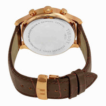 Load image into Gallery viewer, Tissot T Classic Tradition Chronograph White Dial Brown Leather Strap Watch For Men - T063.617.36.037.00