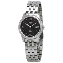 Load image into Gallery viewer, Tissot Le Locle Automatic Lady Black Dial Silver Steel Strap Watch For Women - T006.207.11.058.00