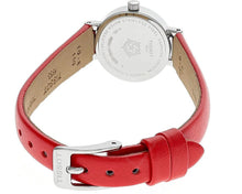 Load image into Gallery viewer, Tissot Lovely Round Mother of Pearl Dial Red Leather Strap Watch for Women - T140.009.16.111.00