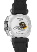 Load image into Gallery viewer, Tissot T Race Chronograph Stefan Bradl Special Edition Black Dial Black Rubber Strap Watch for Men - T092.417.27.057.02