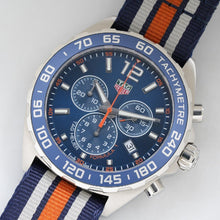 Load image into Gallery viewer, Tag Heuer Formula 1 Chronograph 43mm Blue Dial NATO Strap Watch for Men - CAZ1014.FC8196