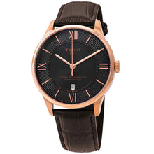 Load image into Gallery viewer, Tissot Chemin des Tourelles Powermatic 80 Brown Dial Brown Leather Strap Watch for Men - T099.407.36.448.00