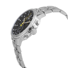 Load image into Gallery viewer, Tissot PRC 200 Chronograph Black Dial Silver Steel Strap Watch For Men - T114.417.11.057.00