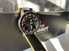 Load image into Gallery viewer, Tissot T Sport Supersport Chrono Tour De France Black Dial Black Nylon Strap Watch for Men - T125.617.17.051.00
