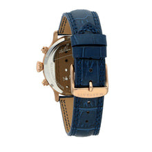 Load image into Gallery viewer, Maserati Epoca Blue Dial Leather Blue Strap Watch For Men - R8871618007