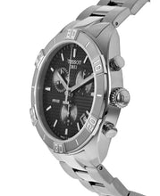 Load image into Gallery viewer, Tissot T Classic PR 100 Sport Chronograph Black Dial Silver Steel Strap Watch for Men - T101.617.11.051.00