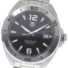 Load image into Gallery viewer, Tag Heuer Formula 1 Automatic Black Dial Silver Steel Strap Watch for Men - WAZ2113.BA0875
