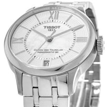 Load image into Gallery viewer, Tissot Chemin Des Tourelles Powermatic 80 Lady Silver Dial Silver Steel Strap Watch For Women - T099.207.11.118.00
