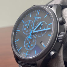 Load image into Gallery viewer, Tissot Chrono XL Quartz Black Dial Black Nylon Strap Watch For Men - T116.617.37.051.00