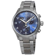 Load image into Gallery viewer, Tissot T Sport Chrono XL Classic Blue Dial Silver Steel Strap Watch For Men - T116.617.11.047.01
