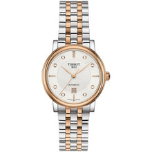 Load image into Gallery viewer, Tissot T Classic Carson Premium Diamonds White Dial Two Tone Steel Strap Watch for Women - T122.207.22.036.00