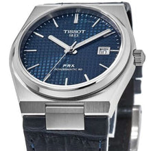 Load image into Gallery viewer, Tissot PRX Powermatic 80 Blue Dial Blue Leather Strap Watch for Men - T137.407.16.041.00
