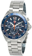 Load image into Gallery viewer, Tag Heuer Formula 1 Chronograph Blue Dial Silver Steel Strap Watch for Men - CAZ1014.BA0842