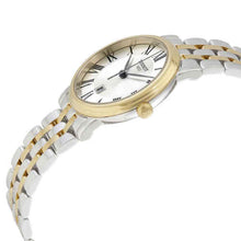 Load image into Gallery viewer, Tissot T Classic Carson Lady Premium Silver Dial Two Tone Steel Strap Watch For Women - T122.210.22.033.00