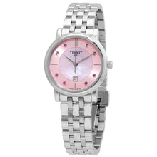 Load image into Gallery viewer, Tissot Carson Premium Lady Mother of Pearl Pink Dial Silver Steel Strap Watch For Women - T122.210.11.159.00
