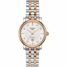Load image into Gallery viewer, Tissot T Classic Carson Premium Diamonds White Dial Two Tone Steel Strap Watch for Women - T122.207.22.036.00