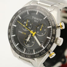 Load image into Gallery viewer, Tissot PRS 516 Chronograph Black Dial Silver Steel Strap Watch For Men - T100.417.11.051.00