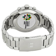 Load image into Gallery viewer, Tissot Chrono XL Quartz Asian Games Edition Black Dial Silver Steel Strap Watch For Men -  T116.617.11.057.02