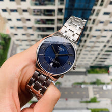 Load image into Gallery viewer, Tissot Chemin Des Tourelles Powermatic 80 Blue Dial Silver Steel Strap Watch for Men - T099.407.11.048.00