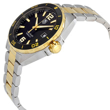 Load image into Gallery viewer, Tag Heuer Formula 1 Quartz Black Dial Two Tone Steel Strap Watch for Men - WAZ1121.BB0879