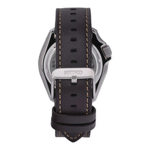 Load image into Gallery viewer, Seiko 5 Sports SKX GMT Automatic Mocha Black Dial Brown Leather Strap Watch For Men - SSK036K1