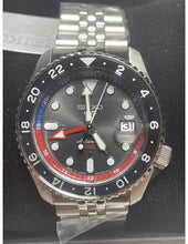 Load image into Gallery viewer, Seiko 5 Sports Special Edition Automatic Grey Dial Silver Steel Strap Watch For Men - SSK019K1