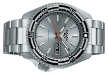 Load image into Gallery viewer, Seiko 5 Sports Special Edition Silver Dial Silver Steel Strap Watch For Men - SRPK09K1