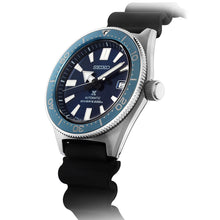 Load image into Gallery viewer, Seiko Prospex Analogue Automatic Diver Blue Dial Black Rubber Strap Watch For Men - SPB053J1