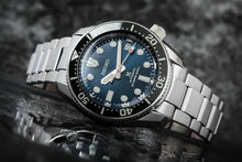 Load image into Gallery viewer, Seiko Prospex Sea Automatic Diver Green Dial Silver Steel Strap Watch For Men - SPB187J1