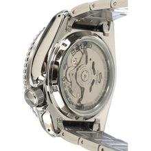 Load image into Gallery viewer, Seiko 5 Sports Automatic Green Dial Silver Steel Strap Watch For Men - SRPD61K1