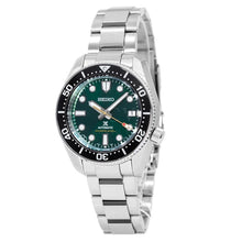 Load image into Gallery viewer, Seiko Prospex 140th Anniversary Limited Divers Green Dial Silver Steel Strap Watch For Men - SPB207J1