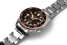 Load image into Gallery viewer, Seiko Prospex Sea Diver Automatic Brown Dial Silver Steel Strap Watch For Men - SPB240J1