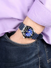 Load image into Gallery viewer, Seiko Prospex PADI Special Edition Divers 200M Blue Dial Blue Rubber Strap Watch For Men - SPB071J1