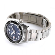 Load image into Gallery viewer, Seiko Prospex Sea Automatic Diver Green Dial Silver Steel Strap Watch For Men - SPB187J1
