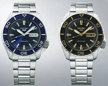 Load image into Gallery viewer, Seiko 5 Sport Automatic SKX Series Black Dial Silver Steel Strap Watch for Men - SRPK99K1