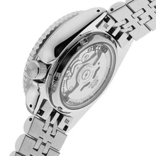 Load image into Gallery viewer, Seiko 5 Sports GMT Automatic Orange Dial Silver Steel Strap Watch For Men - SSK005K1