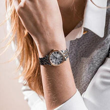 Load image into Gallery viewer, Tissot T Classic Carson Lady Premium Silver Dial Two Tone Steel Strap Watch For Women - T122.210.22.033.00