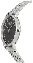 Load image into Gallery viewer, Tissot T Classic Everytime Quartz Black Dial Silver Steel Strap Watch for Men - T109.410.11.072.00