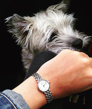Load image into Gallery viewer, Tissot T Lovely Mother of Pearl Dial Silver Steel Strap Watch for Women - T140.009.11.111.00