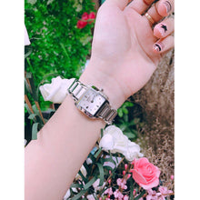 Load image into Gallery viewer, Tissot T Wave Diamonds Mother of Pearl Dial Silver Steel Strap Watch for Women - T02.1.285.74