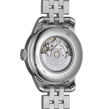 Load image into Gallery viewer, Tissot Le Locle Automatic Diamonds Mother of Pearl Black Dial Silver Steel Strap Watch For Women - T006.207.11.126.00
